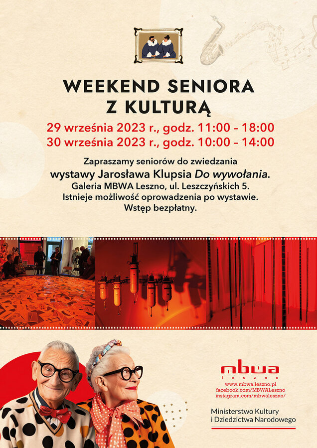 Weekend seniora z kulturą w MBWA Leszno