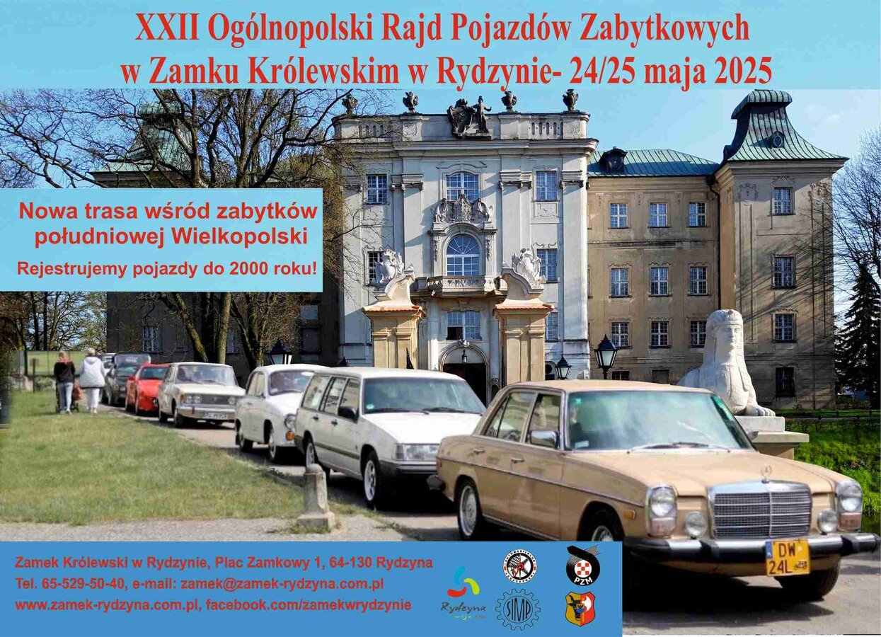 XXII Rajd Pojazdów Zabytkowych - Rydzyna