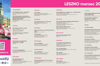 Marcowe wydarzenia w Lesznie